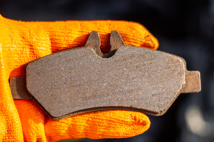 Brake pads should be more than a quarter of an inch thick to function properly