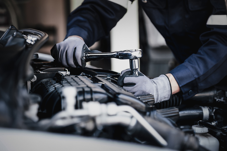 During automotive service technician training, you will learn through a hands-on approach.